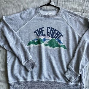 The Great. College sweatshirt Size 0 used in great condition